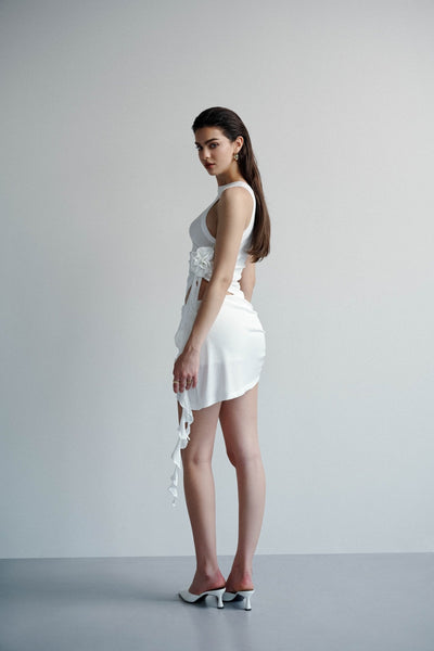 ILIZA SKIRT - WHITE MND bestseller, group_ilizaskirt, newarrival, skirt, y2k